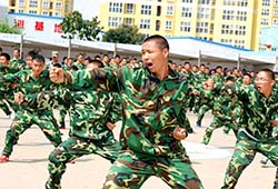 军体拳，是最能燃烧我们激情的